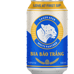 Bia Báo Trắng Lager Beer