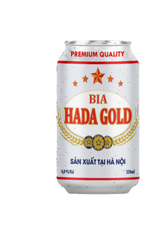 Bia HADA Gold